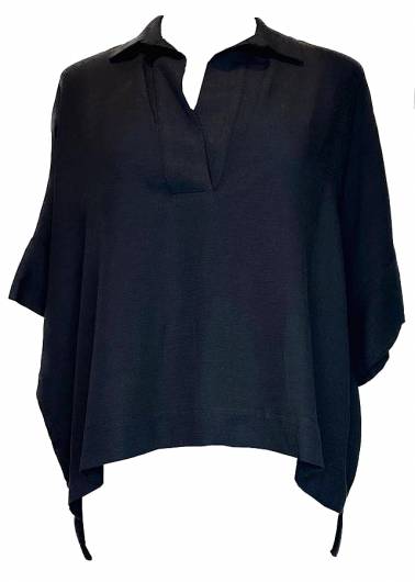 MOUTAKI - Γυναικεία Μπλούζα Tunic 24.09.02 Μαύρο