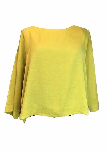 MOUTAKI - Γυναικείο μπλούζα 24.01.87 κίτρινο