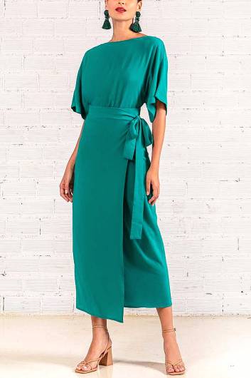 MOUTAKI - Γυναικείο Φορεμα 24.07.59 green