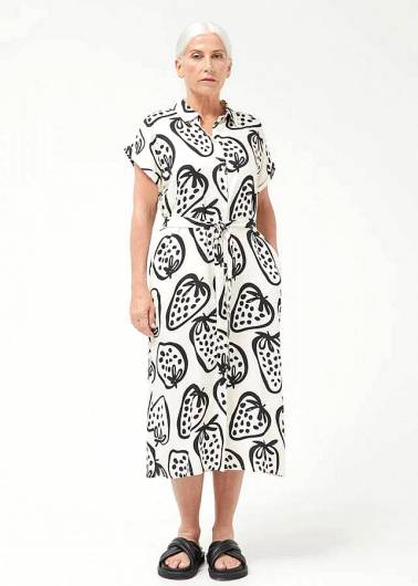 COMPANIA FANTASTICA - Γυναικείο Φόρεμα 41C/41022 Λευκό