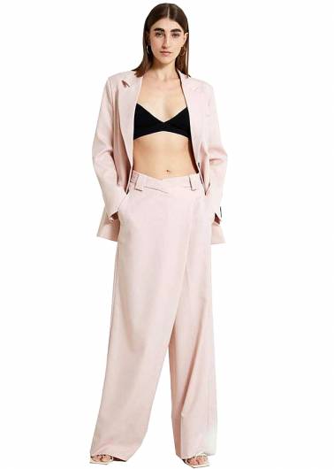 VICOLO - Γυναικεία Παντελόνα Pantalone TB0108 Baby Pink