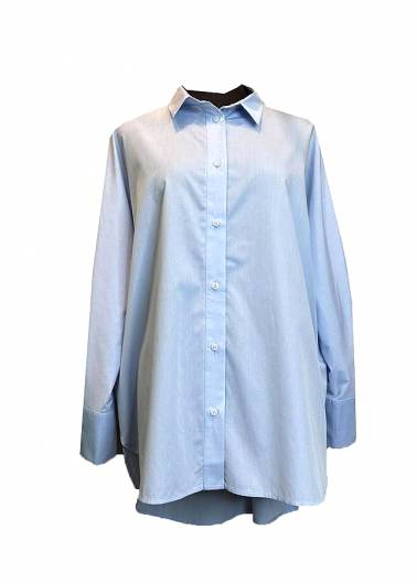 MILLA - Γυναικείο πουκάμισο S24M-150142 Γαλάζιο