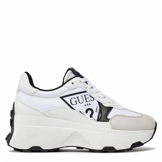 GUESS - Γυναικείο Sneaker Calebb4 FLPCB4FAL12 Λευκό