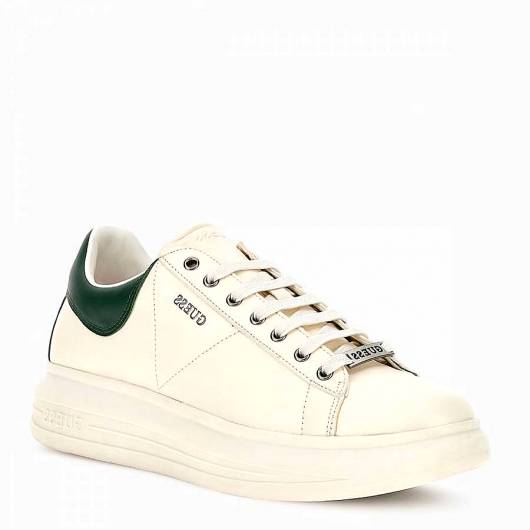 GUESS - Ανδρικό Sneaker vibo από δερματίνη FM6VISSMA12-WHITE