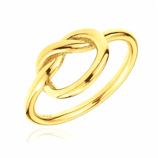 GREGIO - Γυναικείο Δαχτυλίδι Funky Metal GRS65621 Χρυσό