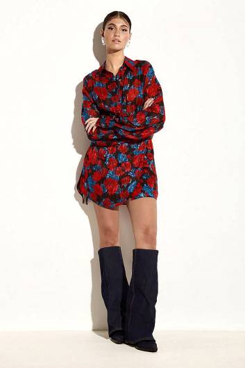 IRAIDA ETHEREAL - Γυναικείο Φoύστα Salina skirt Multicolor