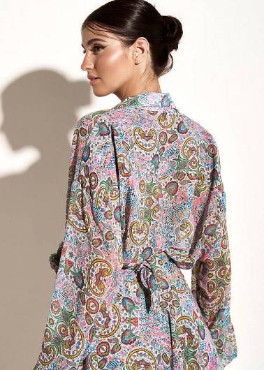 IRAIDA ETHEREAL - Γυναικείο Πουκάμισο Sindra Oversized Shirt Print