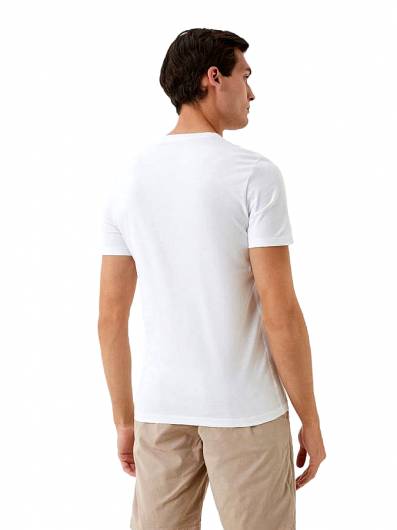 GUESS - Ανδρικό T-Shirt με τριγωνικό λογότυπο M2YI71I3Z14 G011