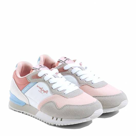 Pepe Jeans - Παιδικό Sneaker London one G PGS30537 (325) Pink
