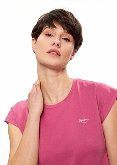 PEPE JEANS - Γυναικεία μπλούζα Lory PL505853 Ροζ