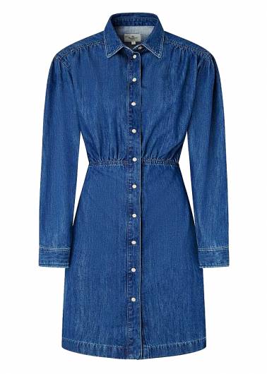 PEPE JEANS - Γυναικείο Denim Φόρεμα "Julie" PL953449 (000) Μπλε
