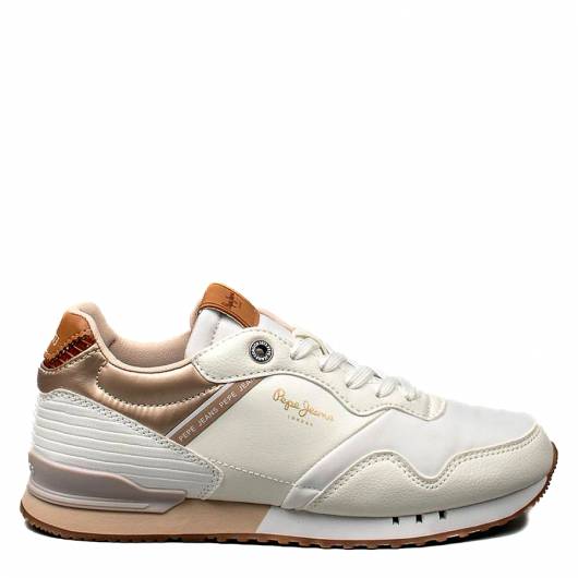 PEPE JEANS - Γυναικεία Sneakers London Street PLS40007 (800) Λευκό