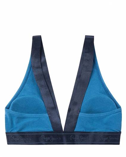 PEPE JEANS - Γυναικείο sports bra REMI PLU10704 (581) Dark blue