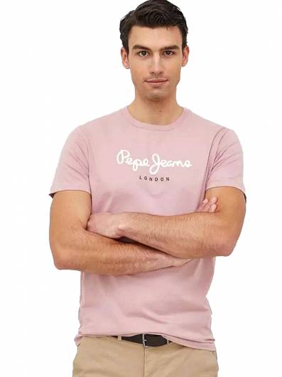 PEPE JEANS - Ανδρικό T-shirt Eggon N PM508208 (307) Bleach Pink