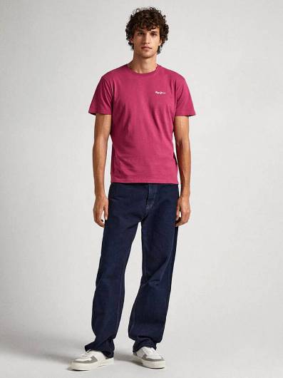 PEPE JEANS - Ανδρικό T-Shirt Wiltshire SS PM509083 (278) Crushed Berry