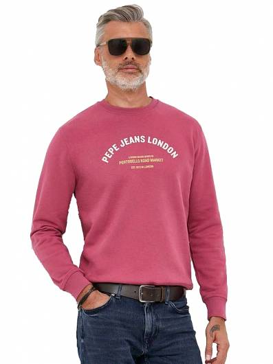 PEPE JEANS - Ανδρική Μπλούζα Medley Crew PM582488 (278) Crushed Berry