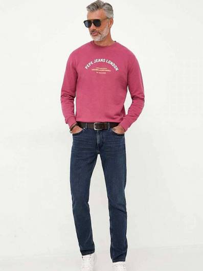 PEPE JEANS - Ανδρική Μπλούζα Medley Crew PM582488 (278) Crushed Berry