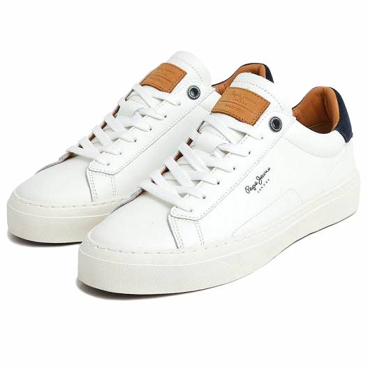 PEPE JEANS - Ανδρικό Sneaker Yogi Original PMS30930 (800) White