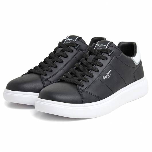 PEPE JEANS - Ανδρικά Sneaker Eaton Basic PMS30981 (999) Black