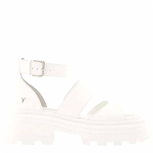 WINDSOR SMITH - Women's Chunky Platform Sandal Reveal White