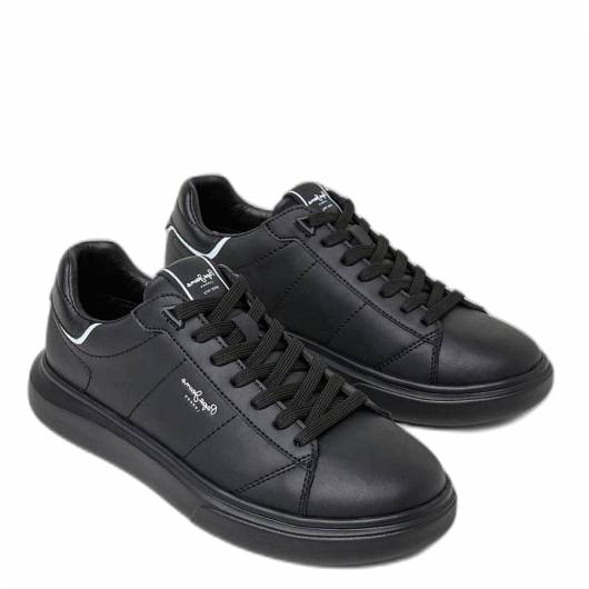 PEPE JEANS - Ανδρικό Sneaker Eaton Basic PMS30981 (997) Factory Black