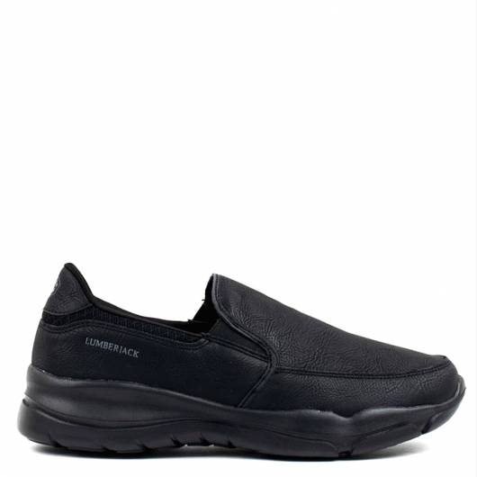 LUMBERJACK - Ανδρικά Sneaker Slipon Agatha SMA9402-002 S01-CB001 Black
