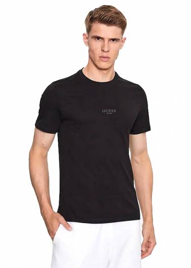 GUESS - Ανδρικό T-Shirt Aidy Tee M2YI72 I3Z14 (JBLK) Μαύρο