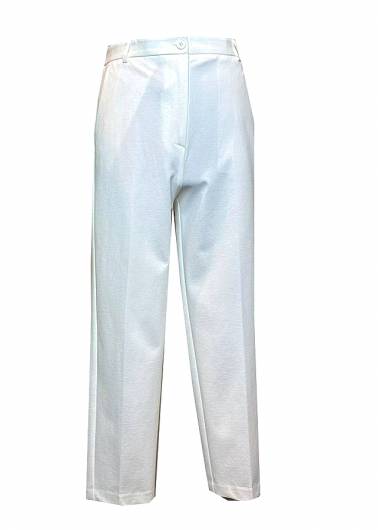 VICOLO - Γυναικείο παντελόνι ΤΒ0082 λευκό