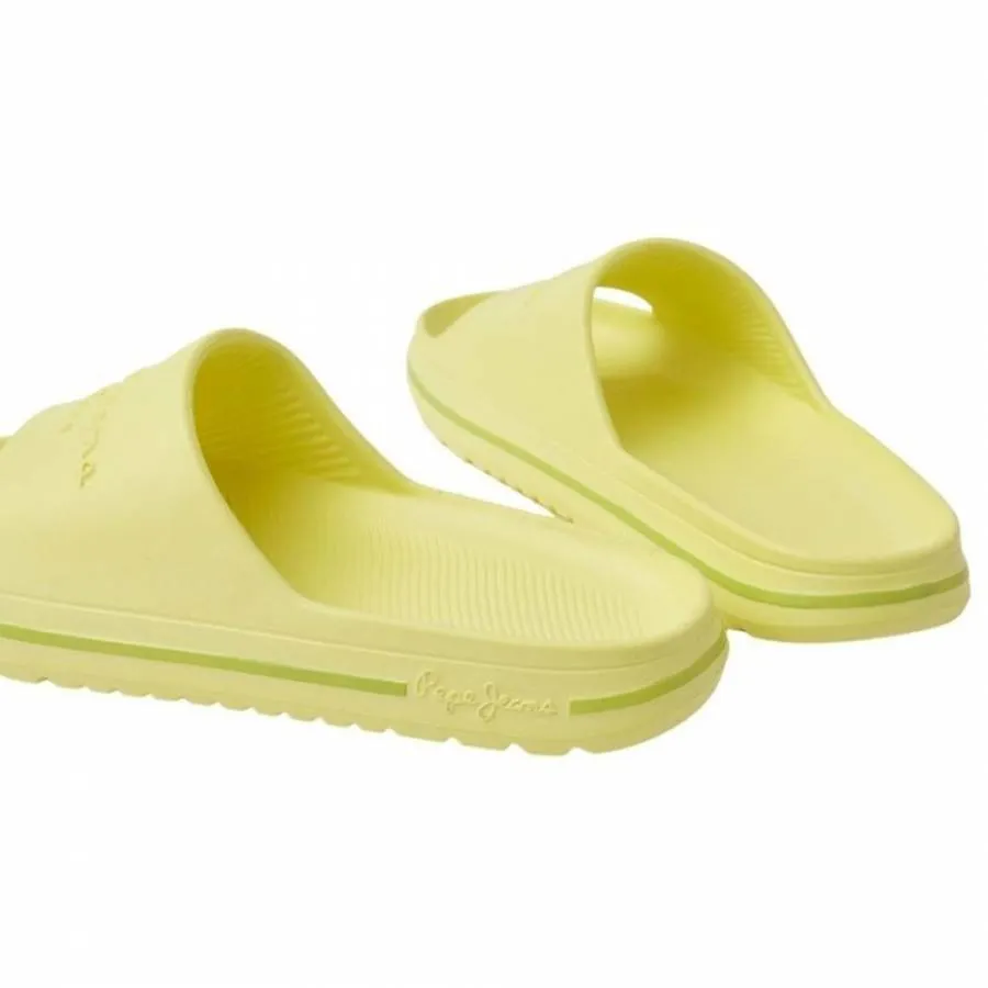 PEPE JEANS - Γυναικεία Παντόφλα Beash Slide SS23 W PLS70131 (031) Lemon