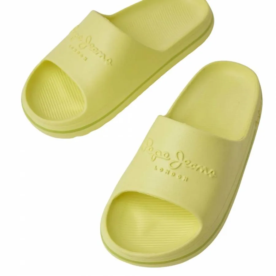 PEPE JEANS - Γυναικεία Παντόφλα Beash Slide SS23 W PLS70131 (031) Lemon