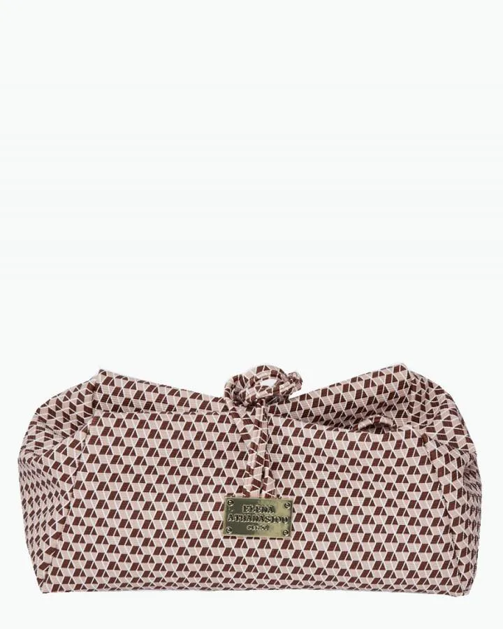 ELENA ATHANASIOU - Cube Lunchbag Brown