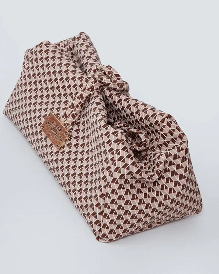 ELENA ATHANASIOU - Cube Lunchbag Brown