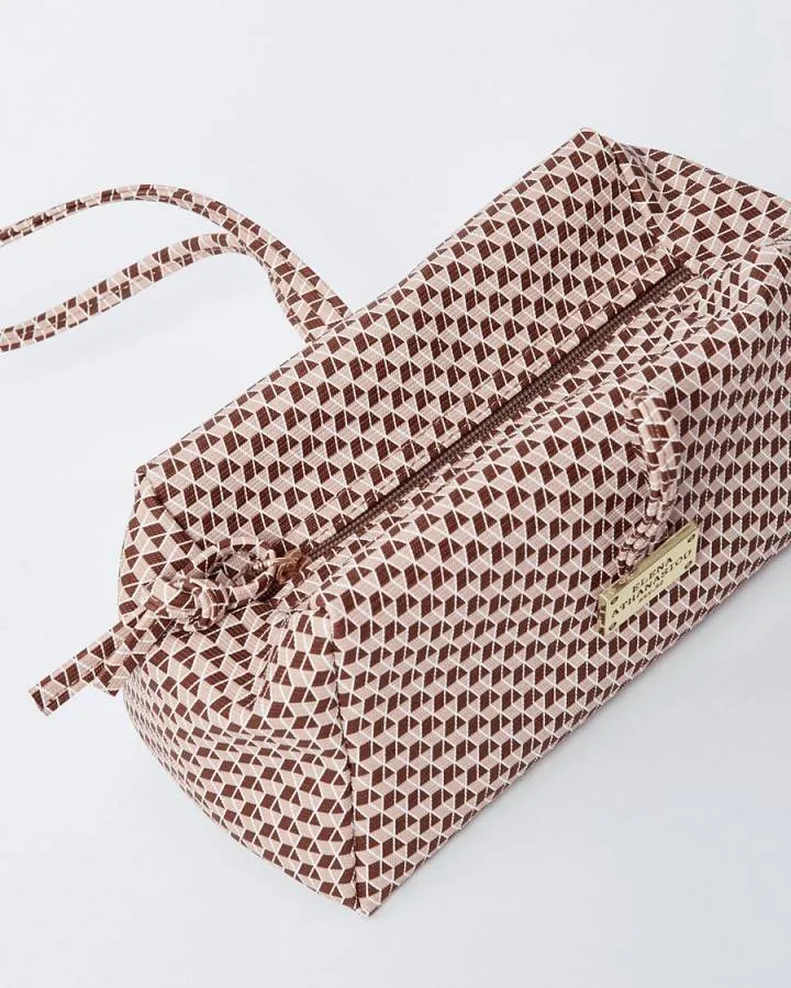 ELENA ATHANASIOU - Cube Lunchbag Brown