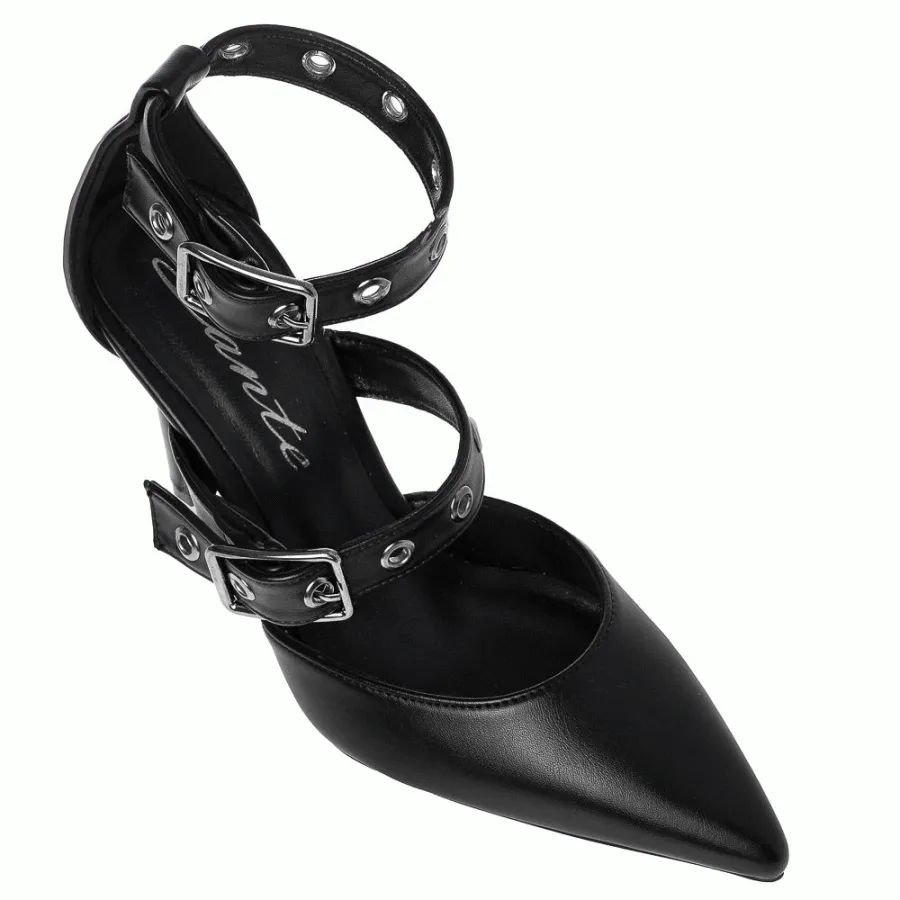 SANTE - Γυναικείο πέδιλο 24-765-01 Black