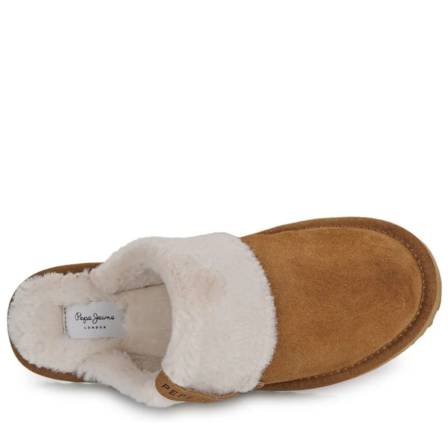 PEPE JEANS - Γυναικεία παντόφλα DIZZY NORTH PLS10421 (879) COGNAC BROWN