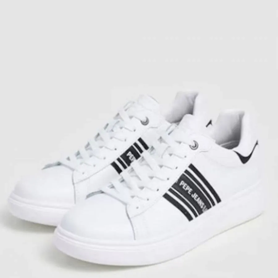 PEPE JEANS -  Ανδρικά Sneakers Eaton Street PMS00023 (800) White