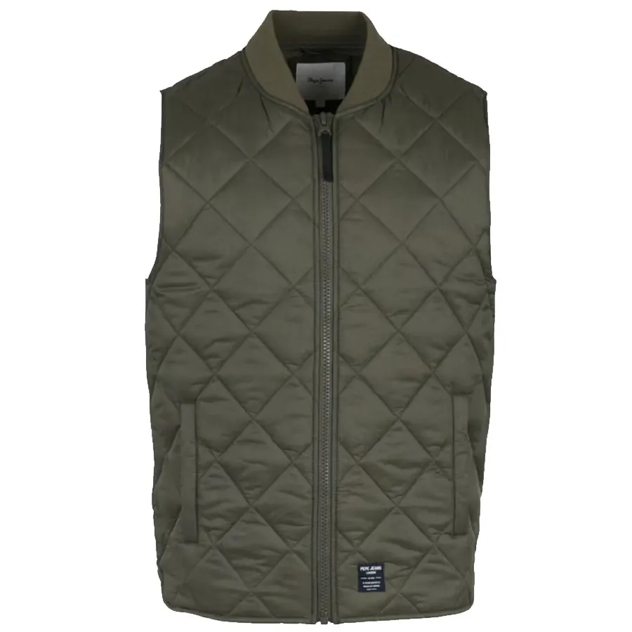 PEPE JEANS - Ανδρικό αμάνικο μπουφάν JENRY PM4027184 (679) Military Green