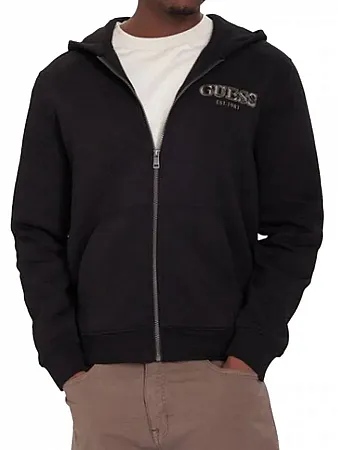 GUESS - Ανδρική ζακέτα M5BQ48K9Z21-JBLK Μαύρο