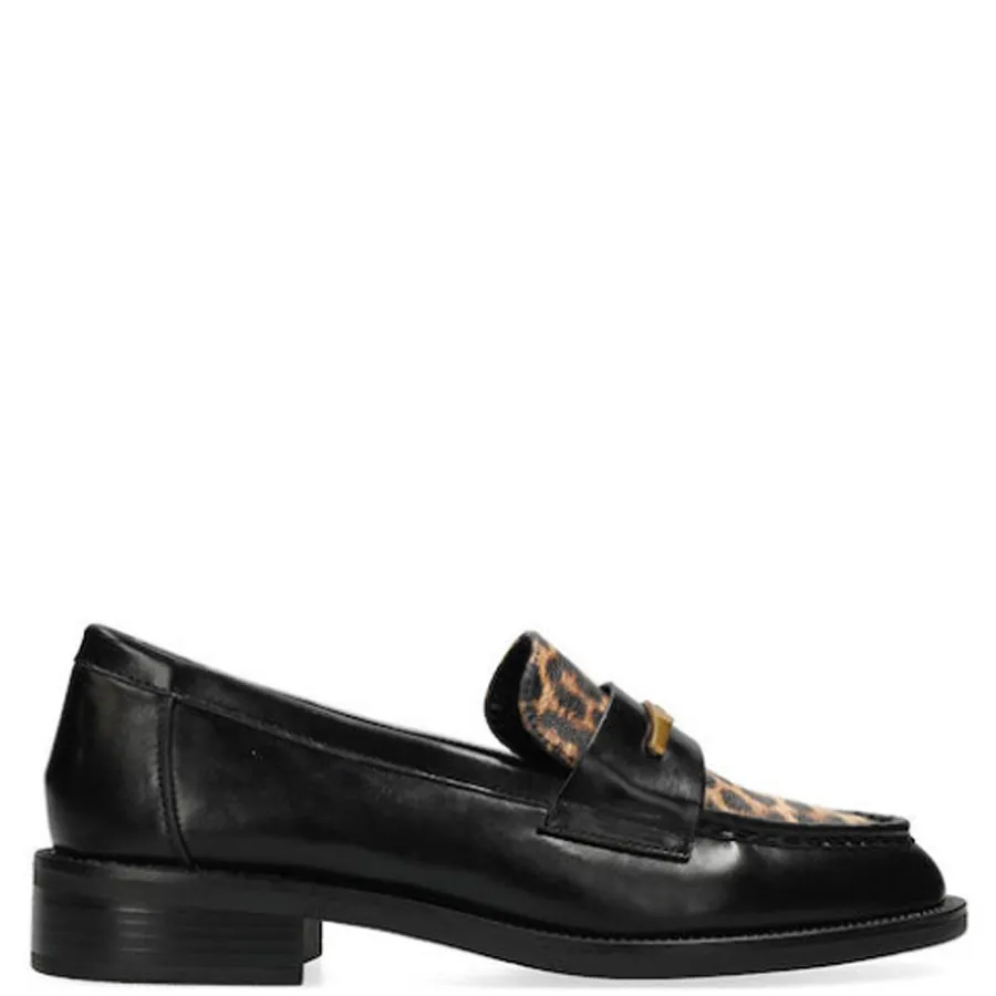 MEXX - Γυναικεία μοκασίνια PEARL MAE MI001200153W-020-1101 Black/Brown