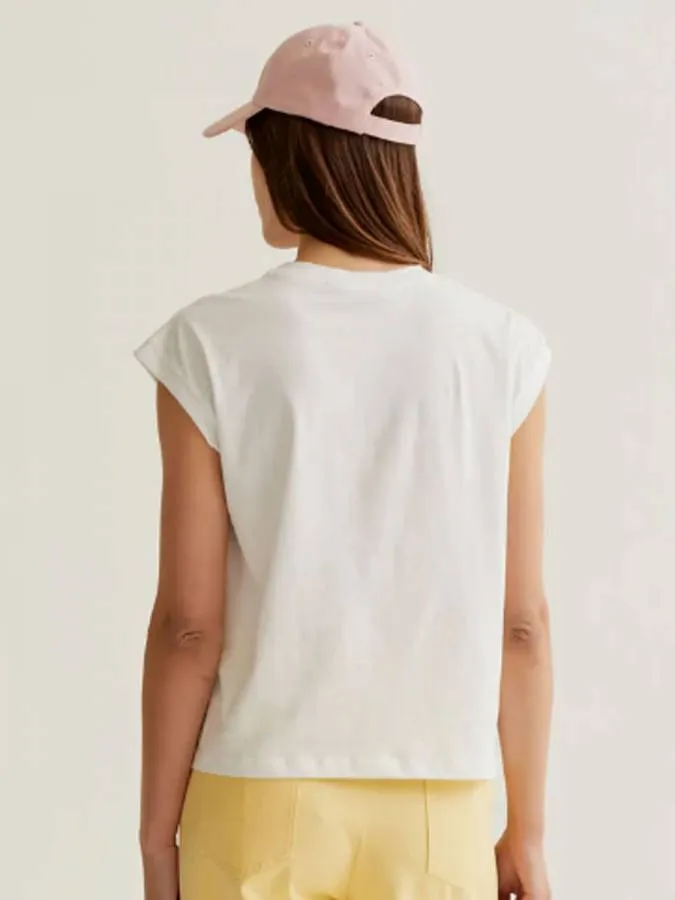 COMPANIA FANTASTICA - Γυναικείο T-shirt 61C/42010/1XS Λευκό