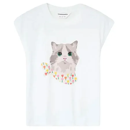 COMPANIA FANTASTICA - Γυναικείο T-shirt 61C/42010/1XS Λευκό