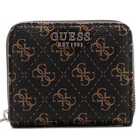 GUESS - Γυναικείο πορτοφόλι LAUREL II SLG QL7459137 Brown Logo