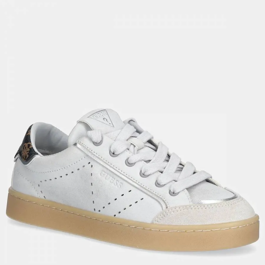 GUESS - Γυναικεία sneakers JHELL FLPJHEFAL12-WHITE  Λευκό