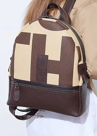 ELENA ATHANASIOU - Γυναικείο backpack Ea Logo Vanilla Large