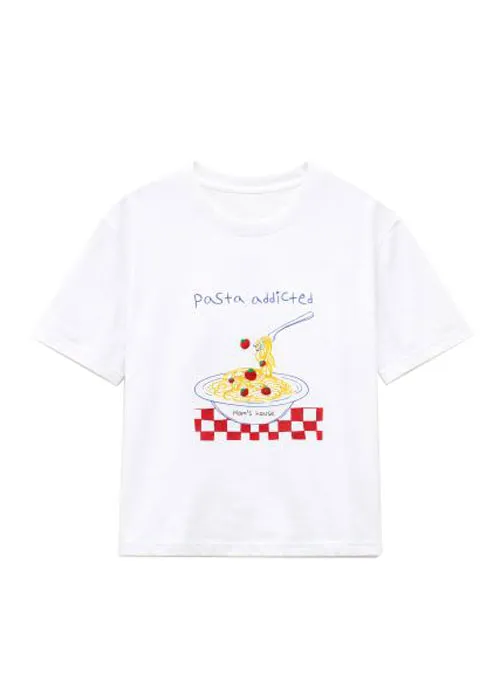 LUMINA - Γυναικειο T-Shirt LD5491 Λευκό