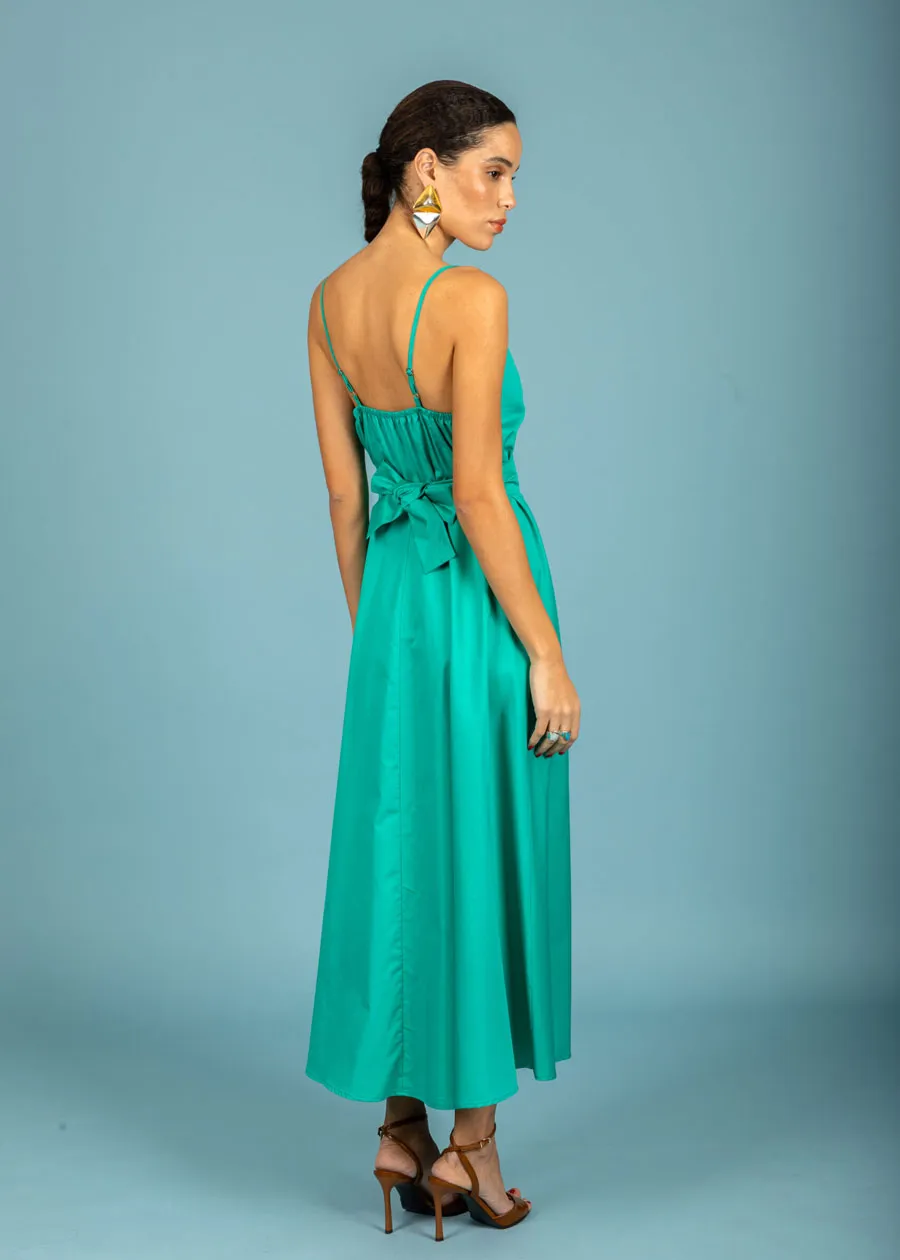 CHATON - Γυναικείο Φόρεμα Nina 131-81857-Emerald (663) Πράσινο
