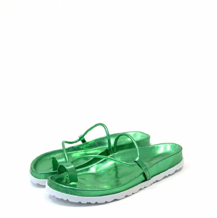 Jeffrey Campbell - Σανδάλι La Palma Met 0101003222 Green
