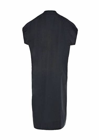 MILLA - Γυναικείο Φόρεμα με ζώνη και σχισμή S24M-130211 Μαύρο