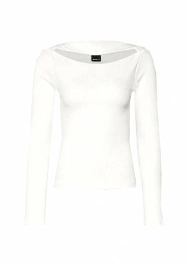 GINA TRICOT - Γυναικείο Μπλουζάκι Regular Fit 21463 (1420) Λευκό