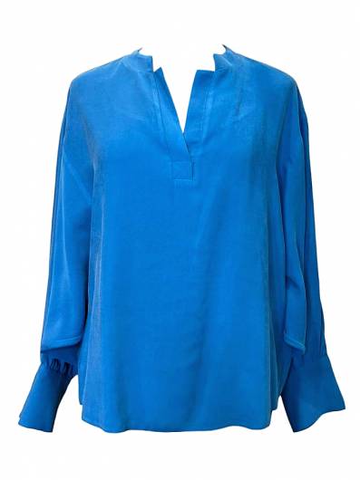 MOUTAKI - Γυναικεία Μπλούζα 23.01.100 Blue Petrol